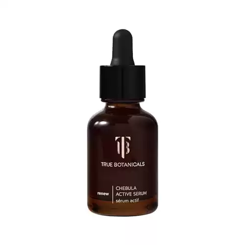 True Botanicals - Chebula Active Serum | Non-Toxic, Cruelty-Free | Anti-Aging Serum | Hyaluronic Acid | Targets Fine Lines & Wrinkles for All Skin Types | MADE Safe (1 fl oz | 30 ml)