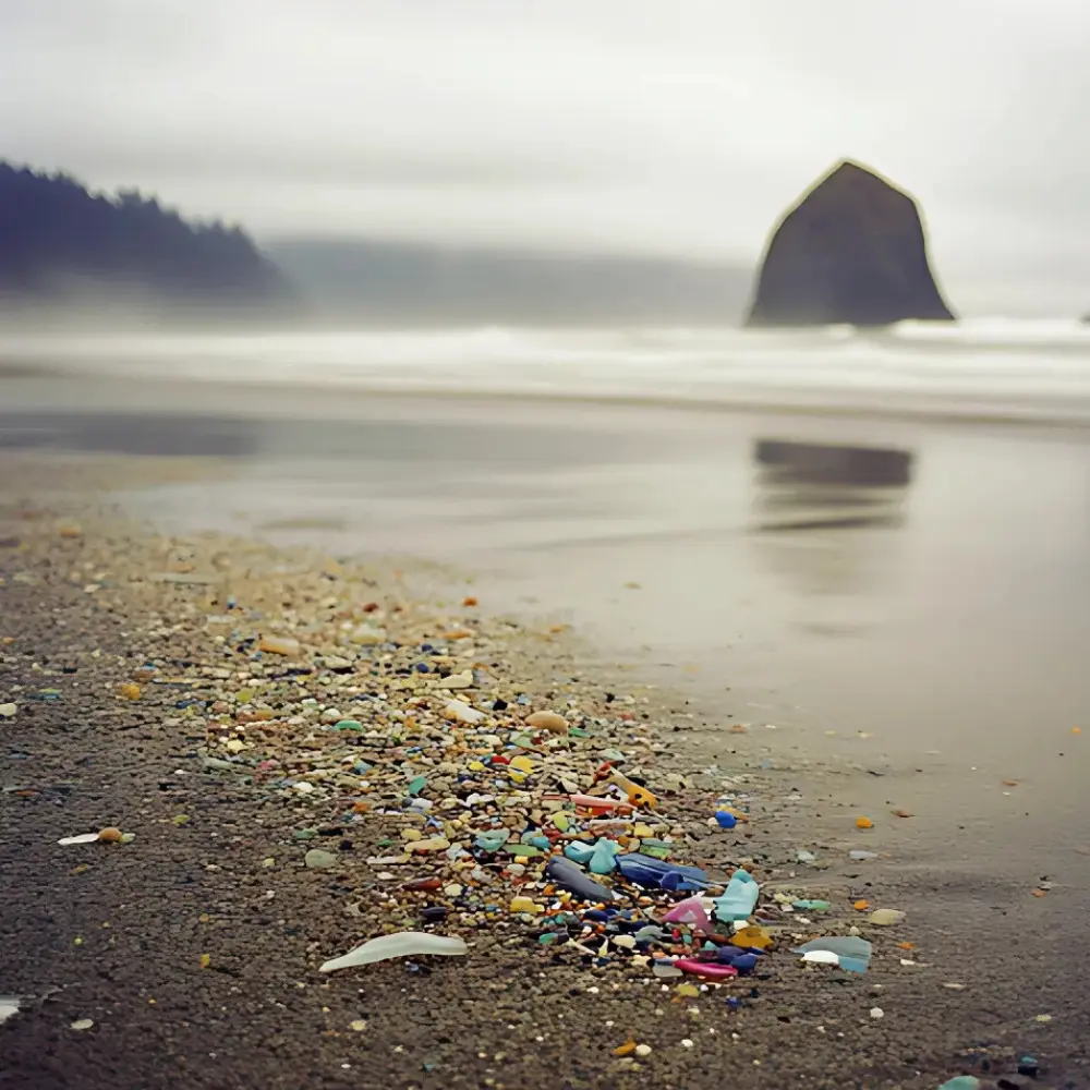 About Thriving Sustainably - photo of beach.