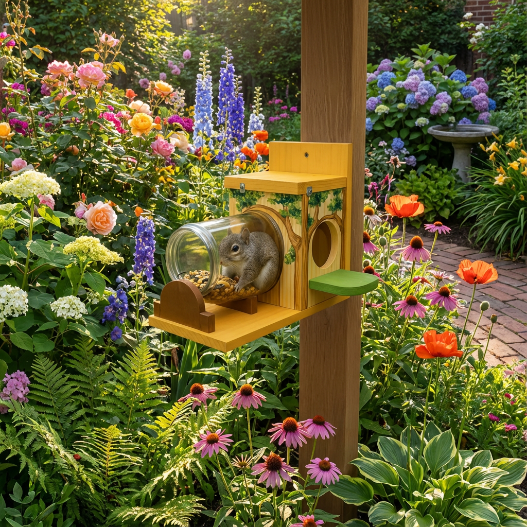 Valentines Day Gifts Ideas Squirrel Playground & Feeder