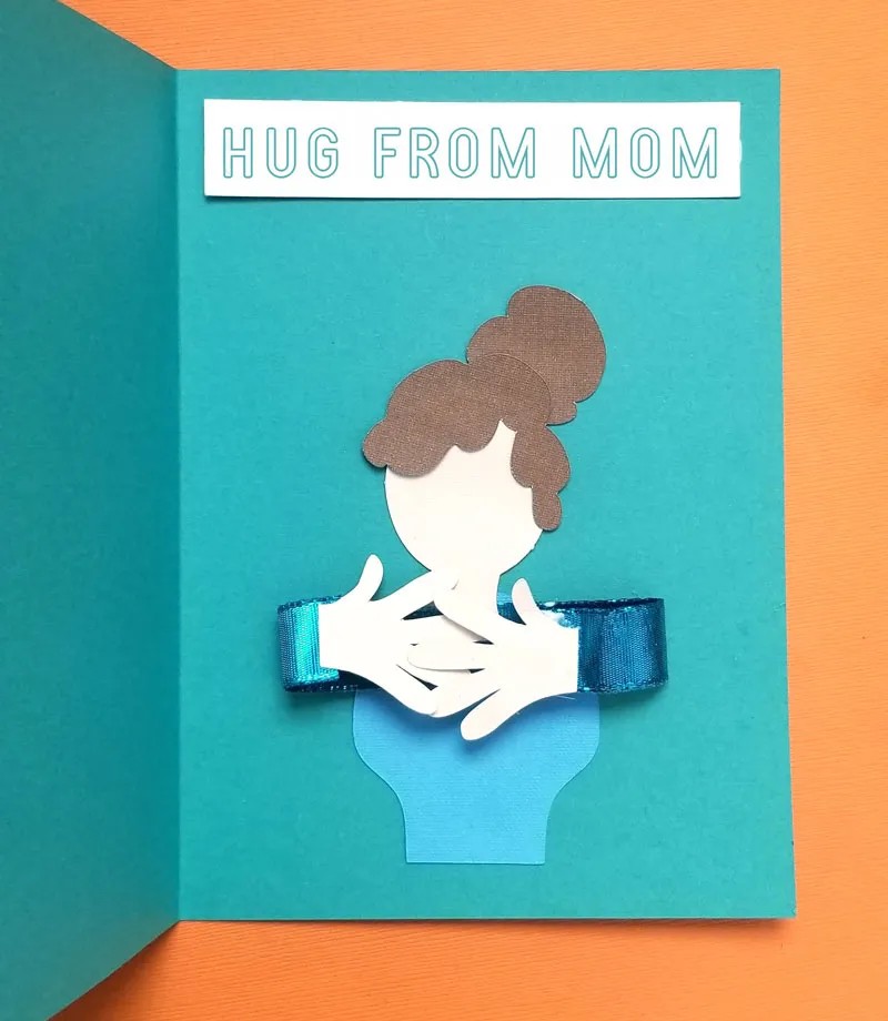 mothers day card mom hug