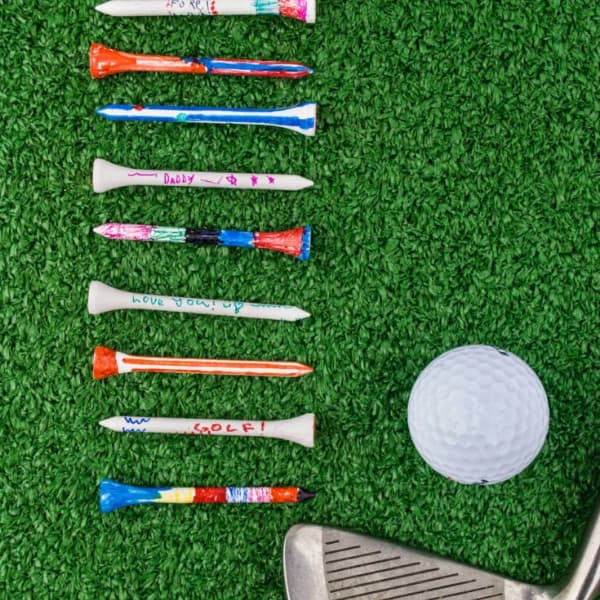 Father's Day crafts golf tees
