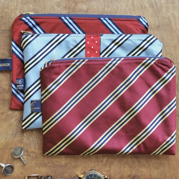 Father's Day crafts necktie pouch