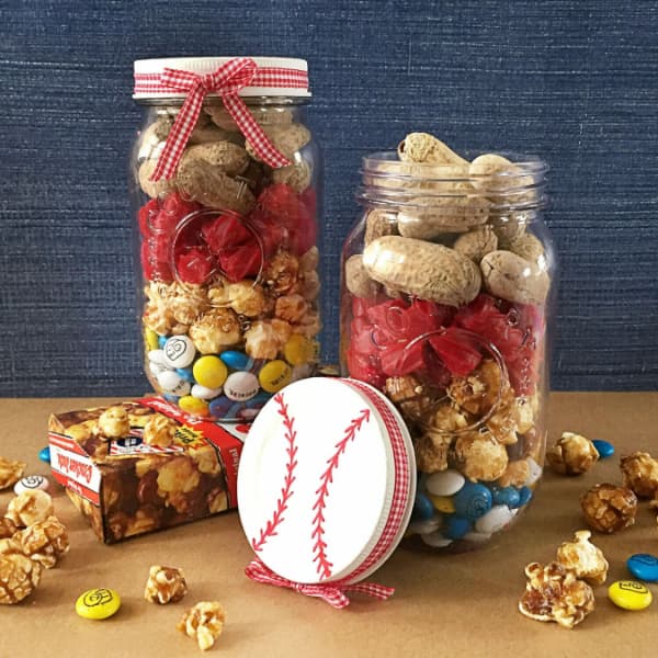 Father's Day crafts snack jar