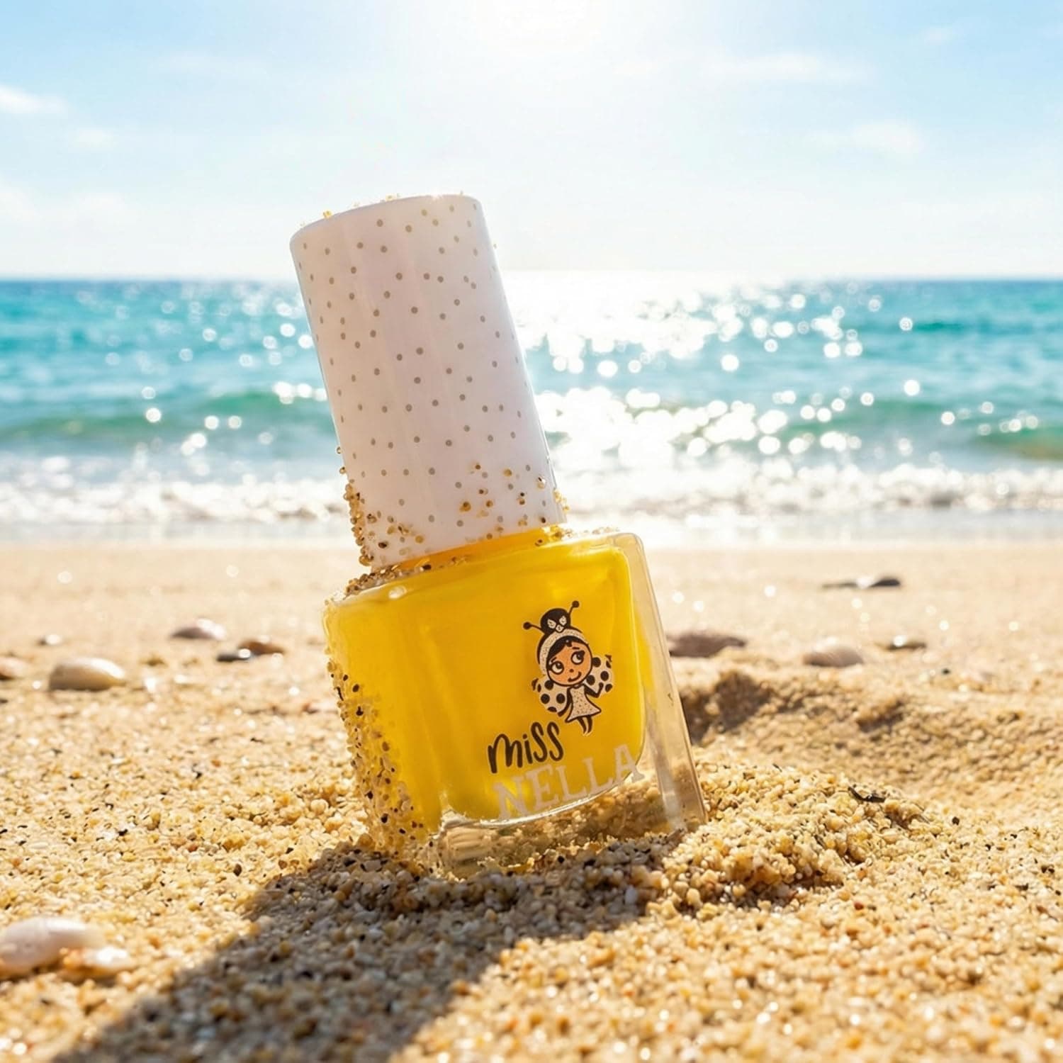 Miss Nella peel-off non-toxic nail polish for kids