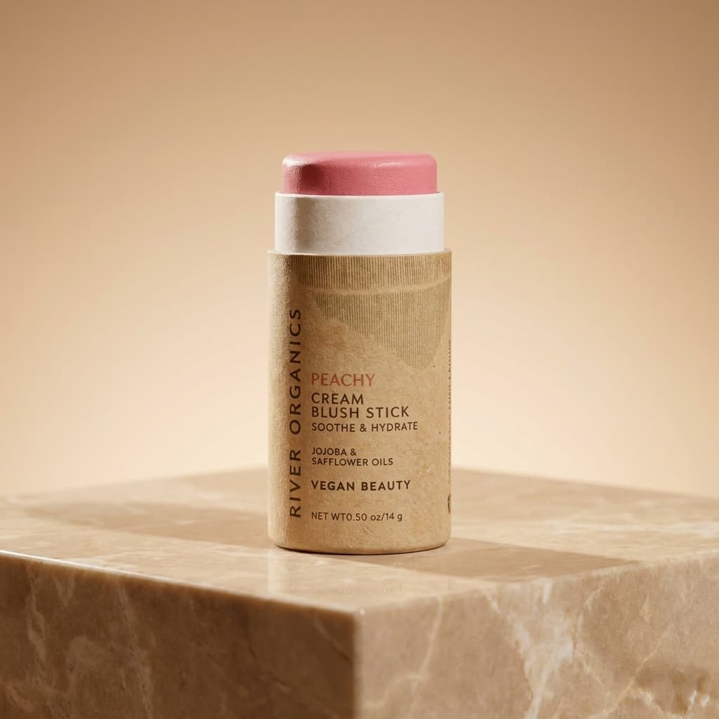River Organics Zero-Waste Cream Blush Stick