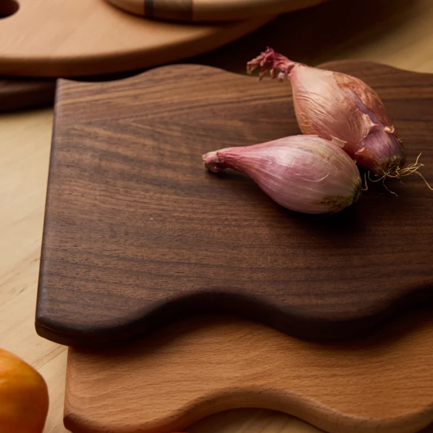 Avocado Zero Waste reclaimed hardwood non-toxic cutting board