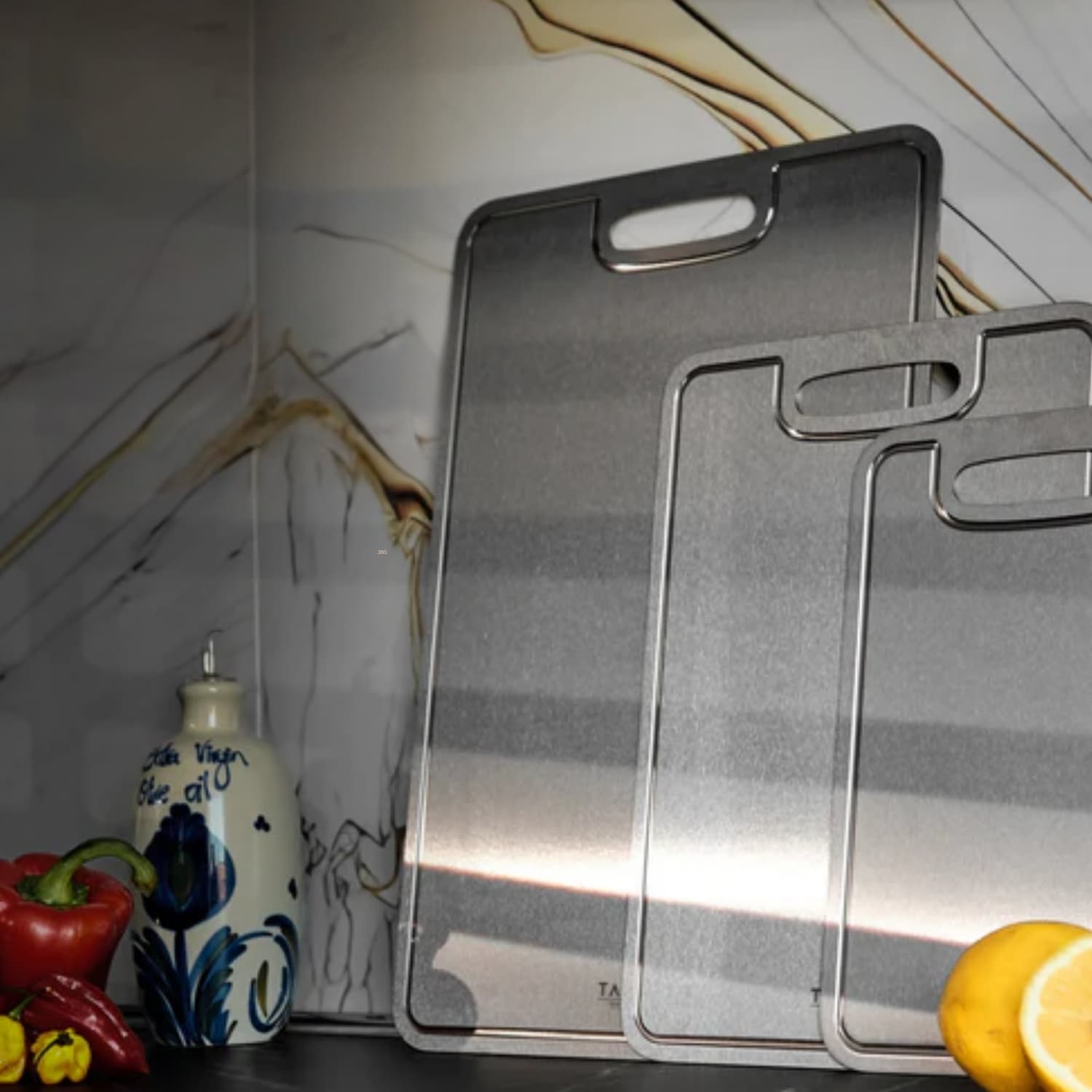 Taima certified pure titanium non-toxic cutting board