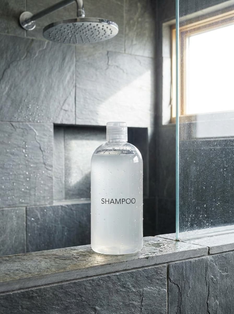 Conventional liquid shampoo
