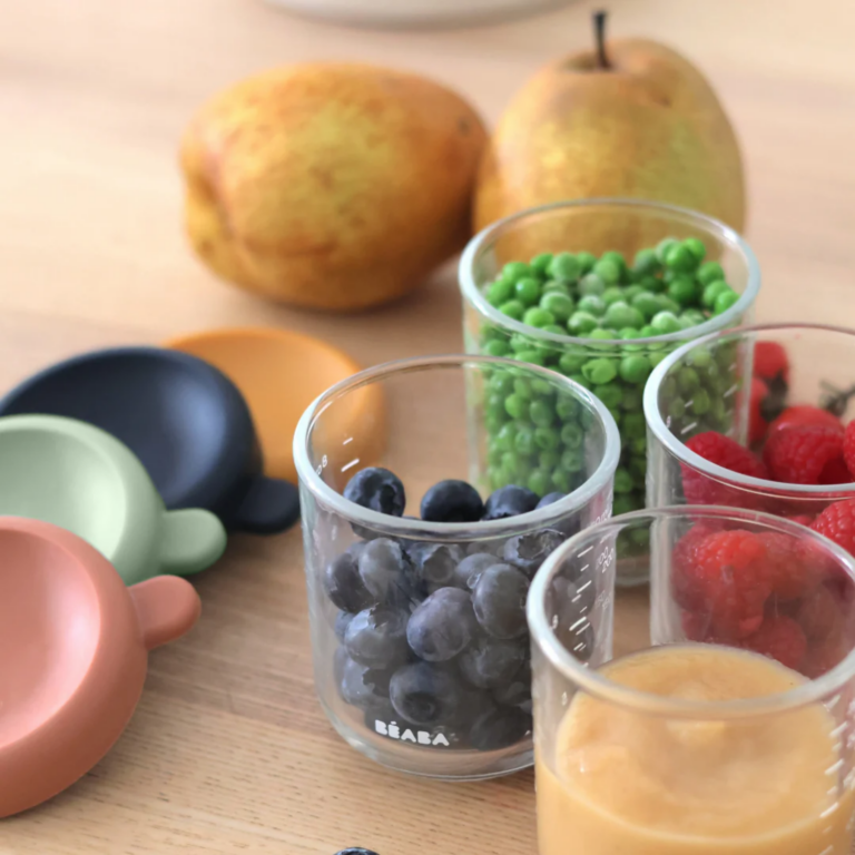 BEABA Glass Baby Food Jars