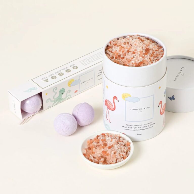 Uncommon Goods Kids Soothing Magnesium Bathtime Set