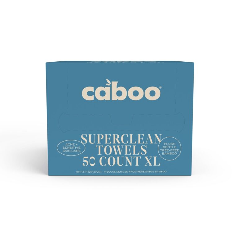 Caboo Superclean Disposable Face & Body Towels