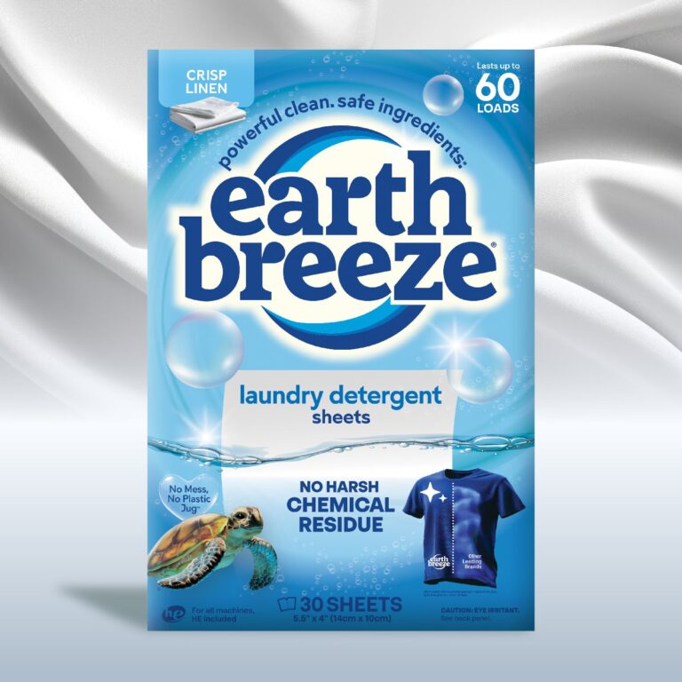 Earth Breeze Laundry Detergent Eco Sheets
