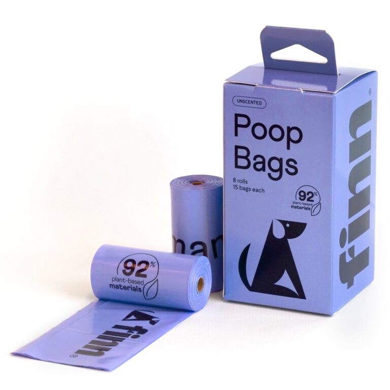Finn Poop Bags, 92% USDA Certified Biobased