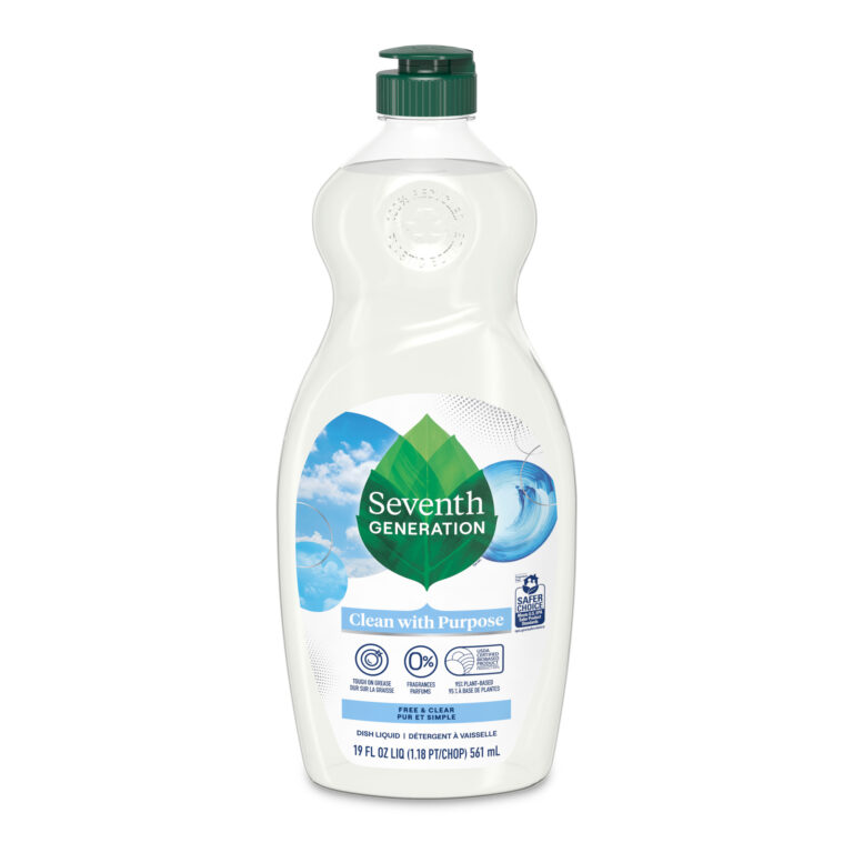 Seventh Generation Dish Liquid, Free & Clear
