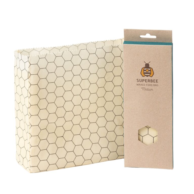 SuperBee Waxed Food Bag, Medium