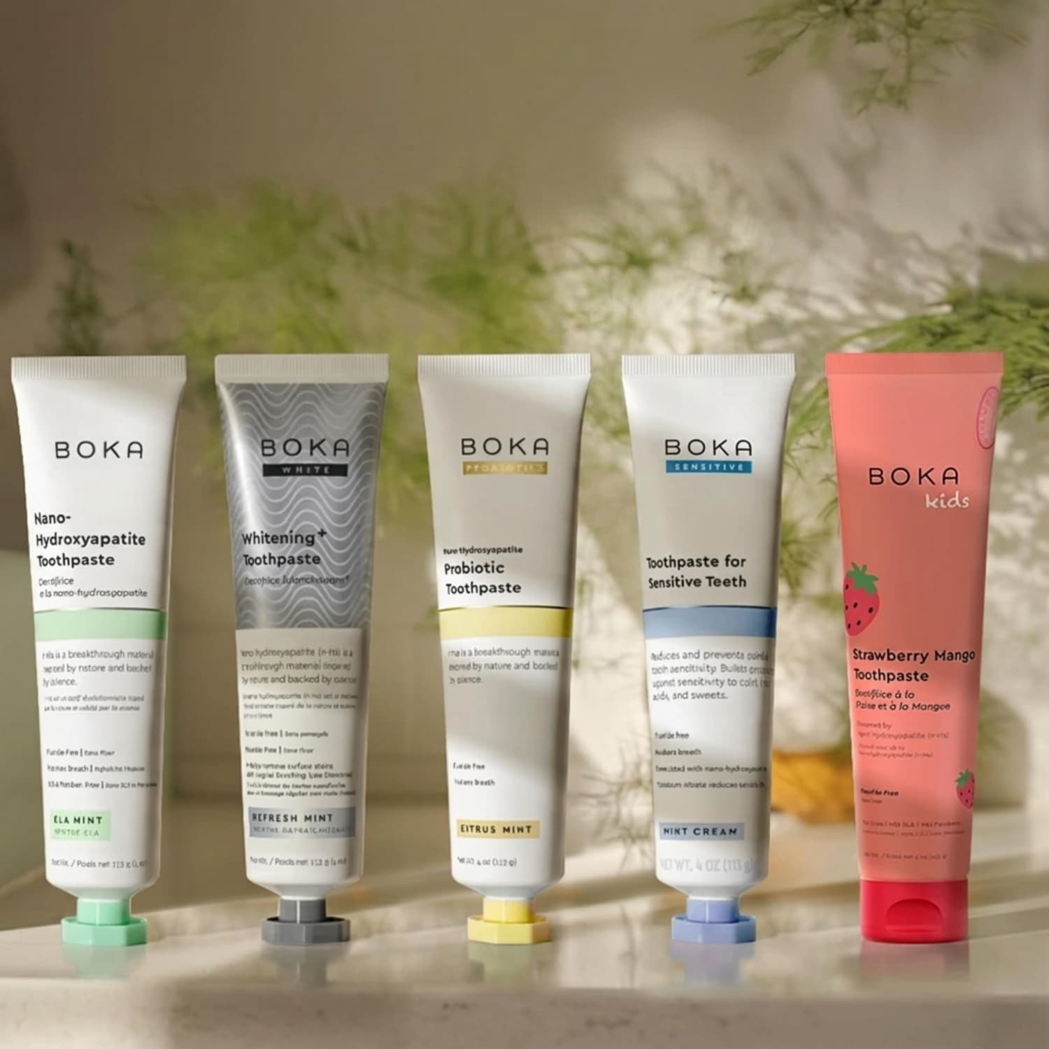 Boka Ela Mint nano-hydroxyapatite toothpaste