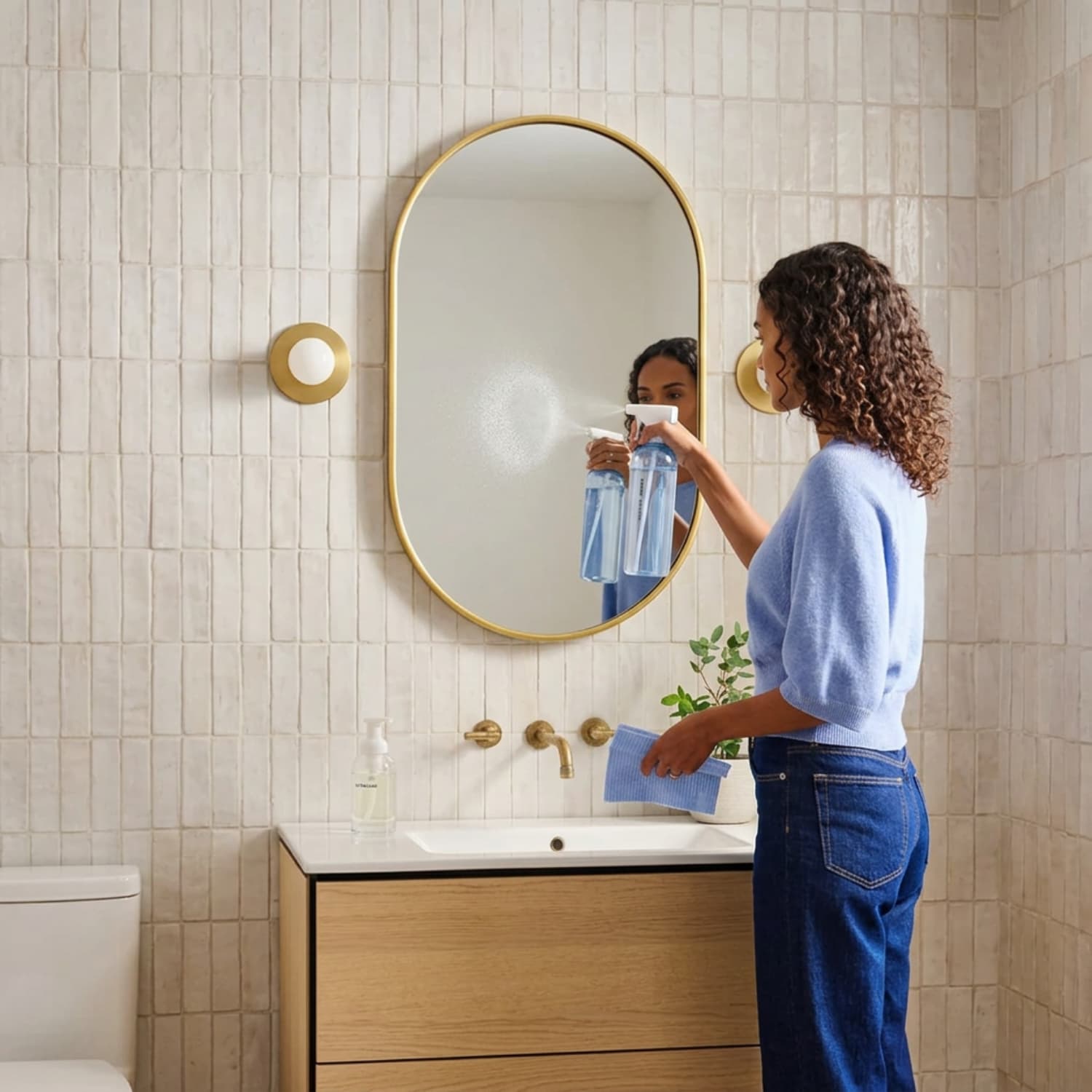 Blueland plastic-free glass and mirror cleaner