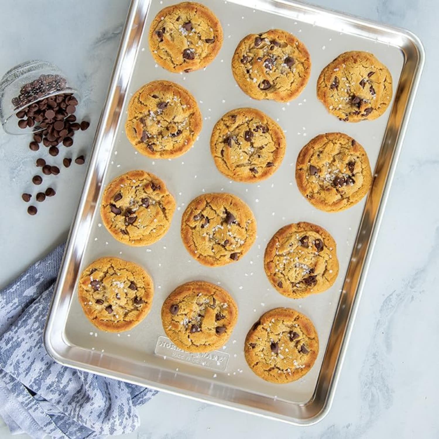 Nordic Ware Natural Aluminum Half Sheet Pan non-toxic bakeware