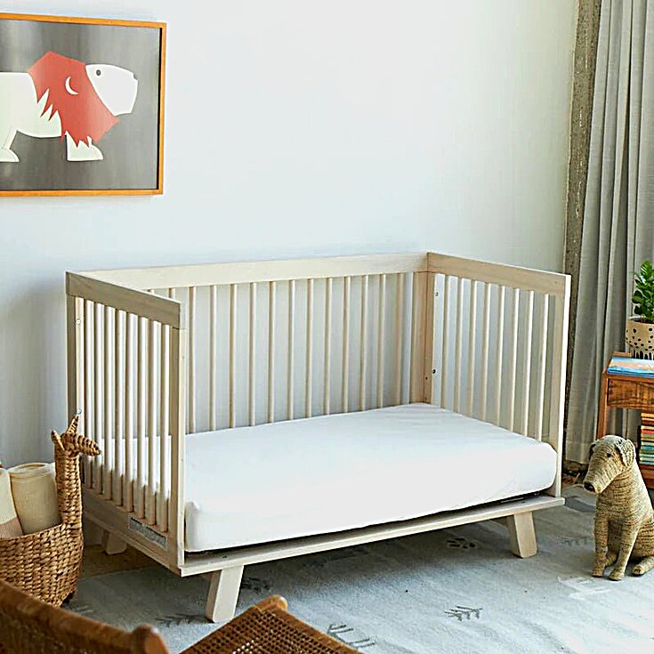 Avocado Organic Cotton Crib Sheet