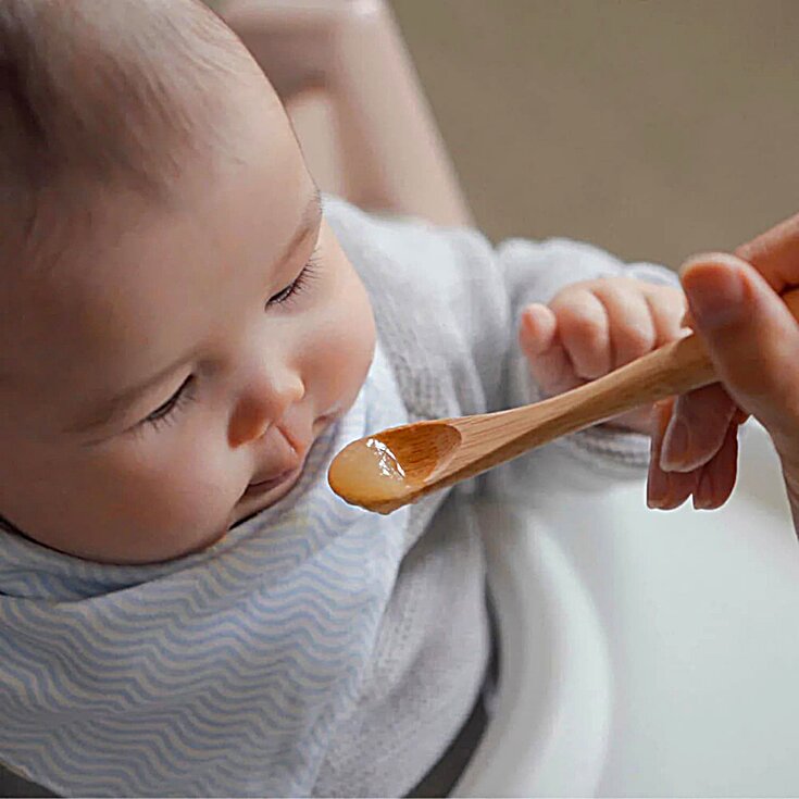 Bambu Babys Feeding Spoons (Set of 2)