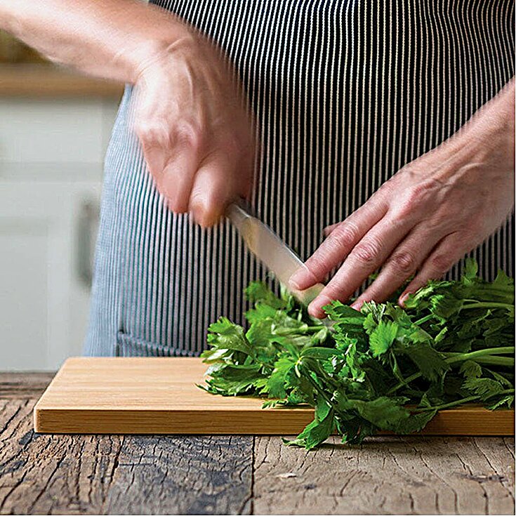 bambu Undercut Bamboo Cutting Board, Medium