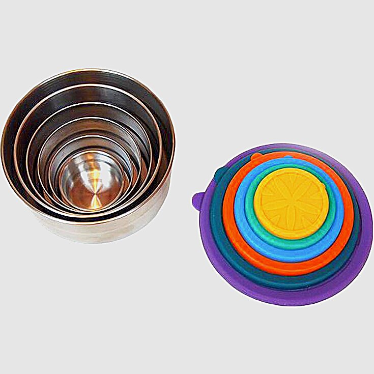ECOlunchbox Seal Cup Mini, 304 Stainless with Silicone Lid