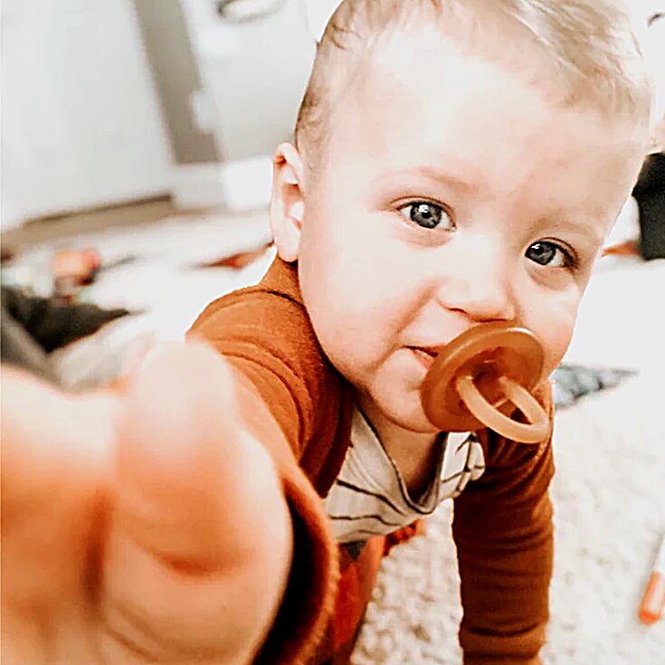 Ecopiggy Ortho Natural Rubber Pacifier, 3 Pack