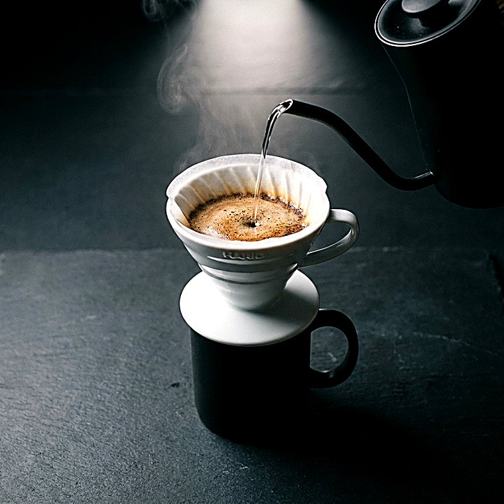 Hario V60 Ceramic Coffee Dripper, Size 02, Arita Porcelain