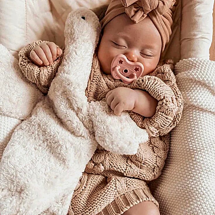 HEVEA Newborn Orthodontic Natural Rubber Pacifier