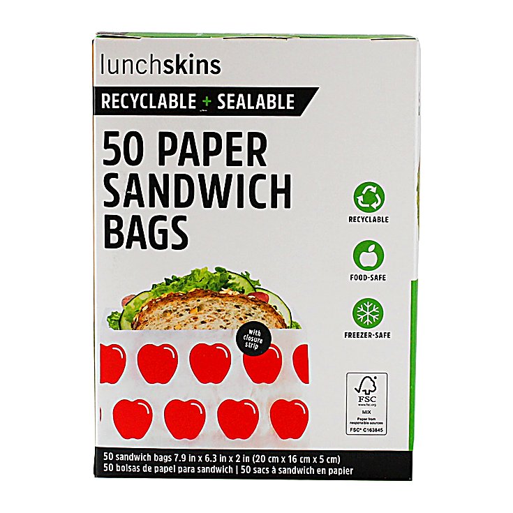 Lunchskins Paper Sandwich Bags