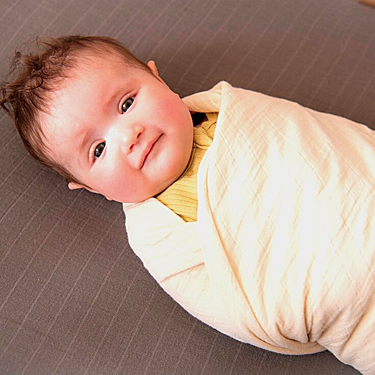 Naturepedic Organic Breathable Swaddle Blankets (4 Pack)