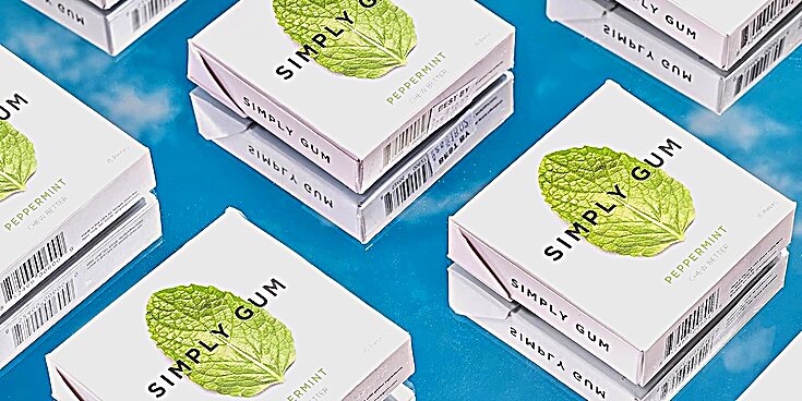 Simply Gum Natural Chewing Gum