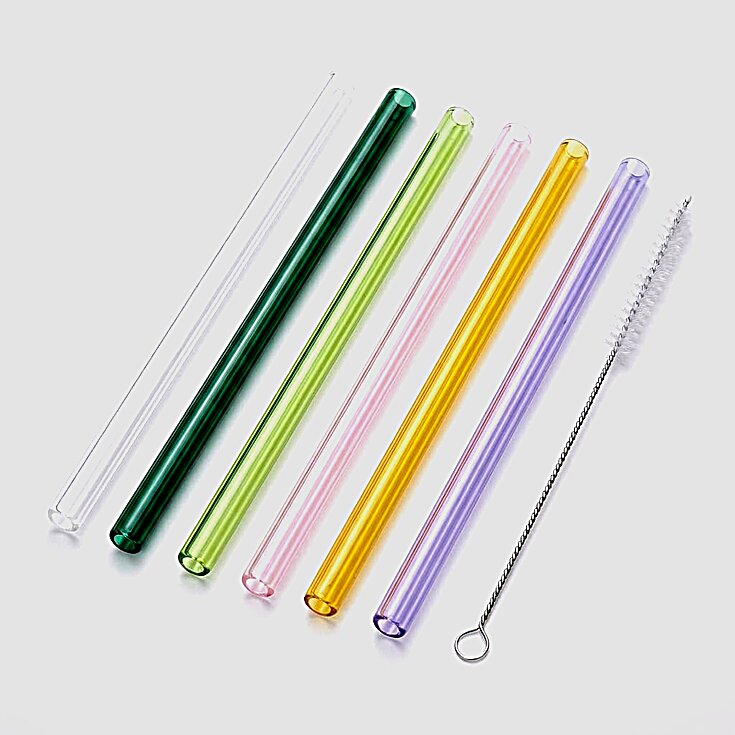 Simply Straws Classic Glass Straws
