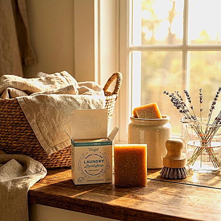 Tangie Zero-Waste Laundry Bar