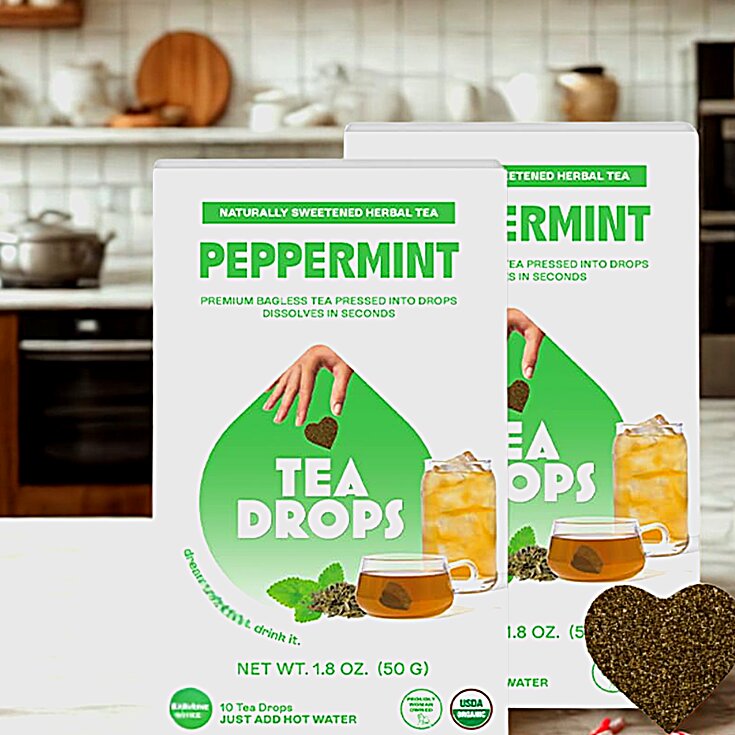 Tea Drops Bagless Pressed Tea