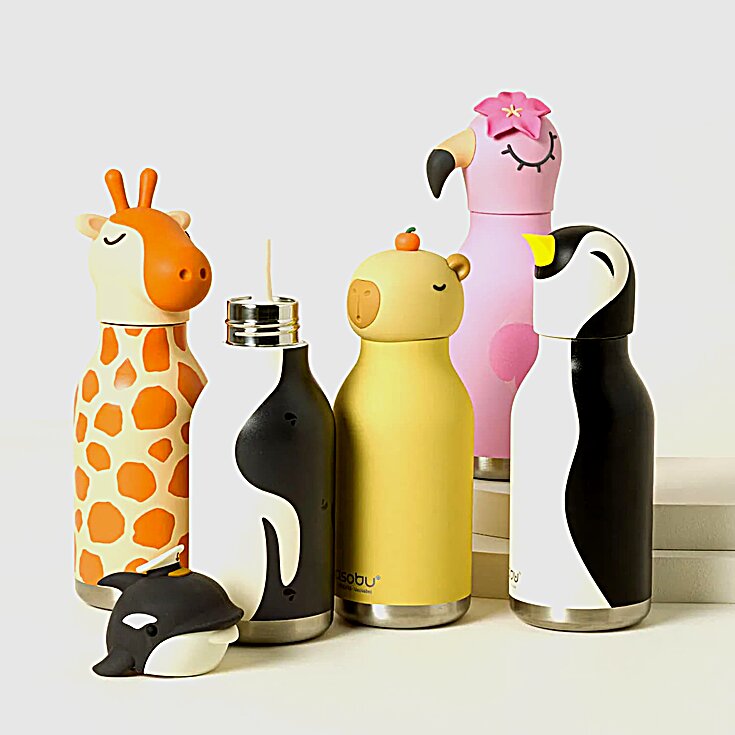 Uncommon Goods Animal Bestie Water Bottles