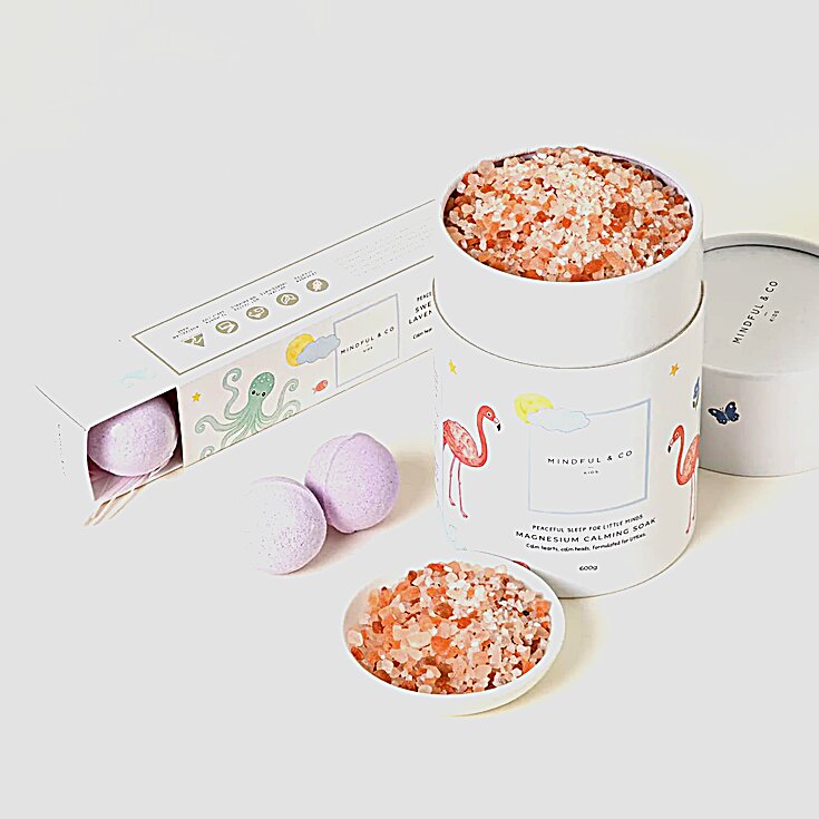 Uncommon Goods Kids Soothing Magnesium Bathtime Set