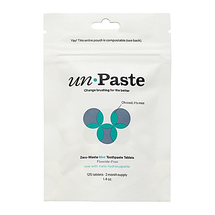 Unpaste Fluoride Free Mint Toothpaste Tablets
