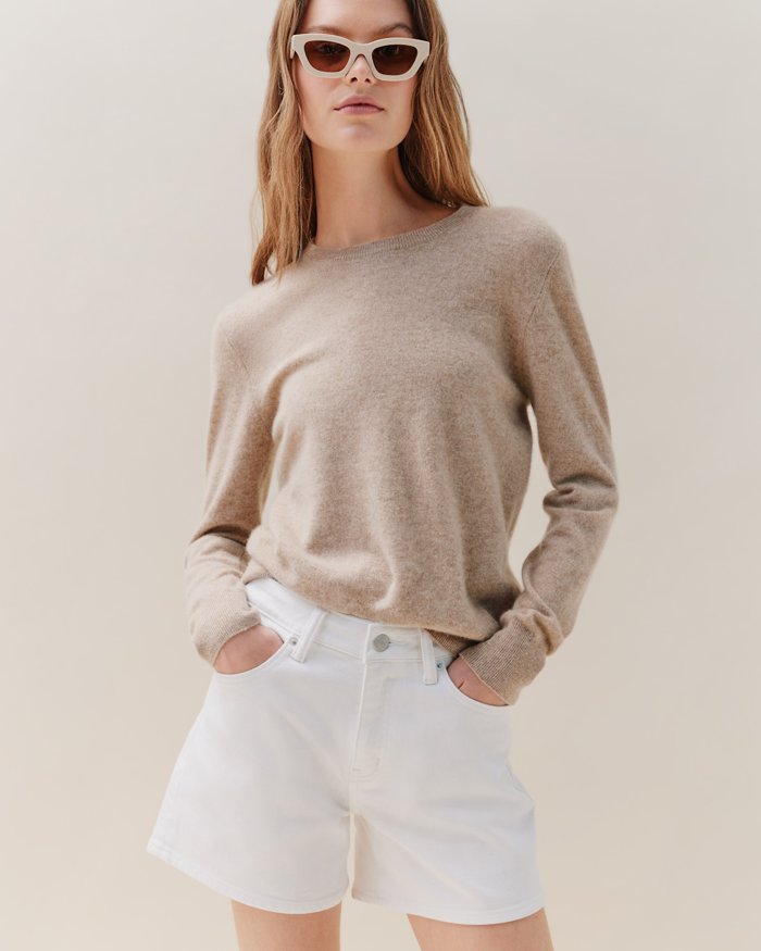 Quince Mongolian Cashmere Crewneck sustainable sweater