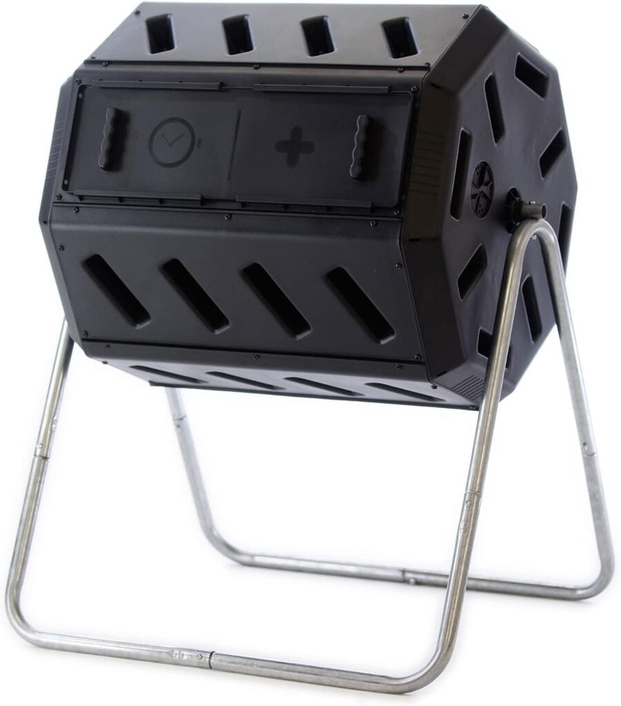 FCMP Outdoor IM4000 recycled plastic compost tumbler