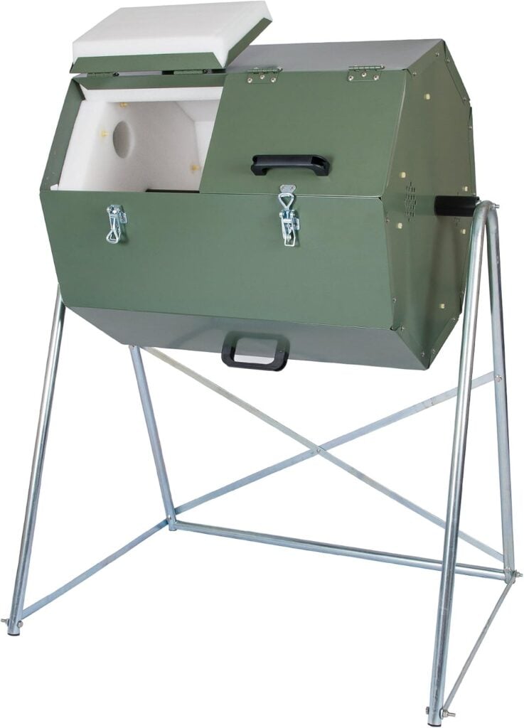 Jora JK125 galvanized steel compost tumbler