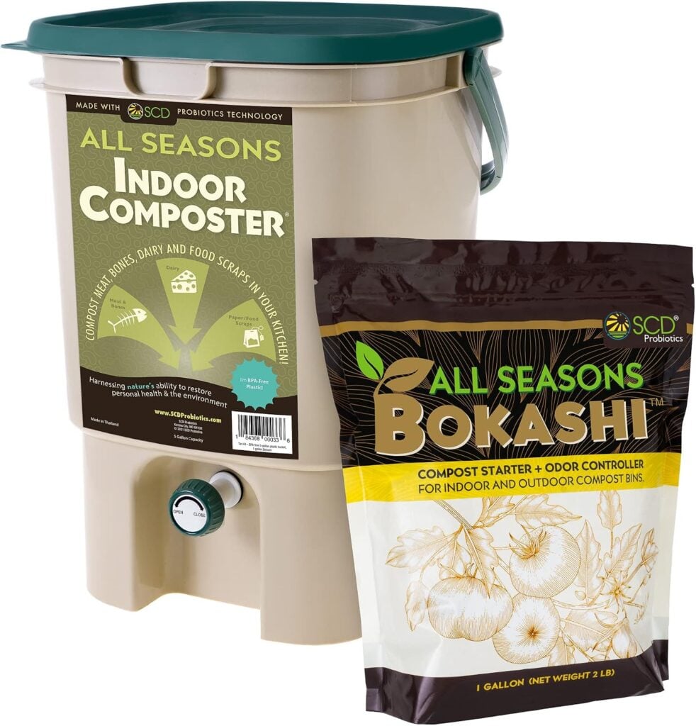 SCD Probiotics All Seasons Indoor Composter bokashi bin